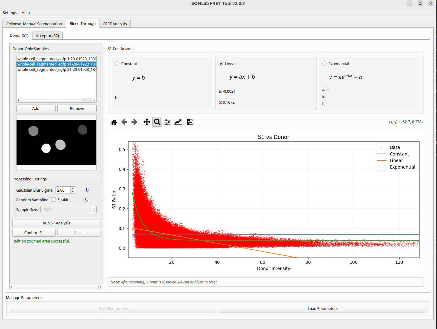 FRET Tool Visualization