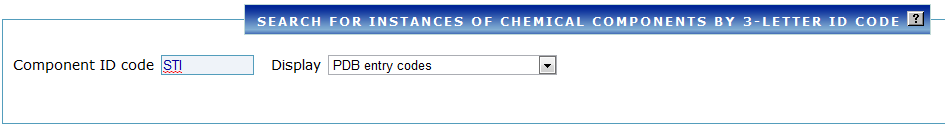 Search instances by 3-letter ID