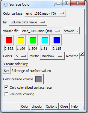 Surface color